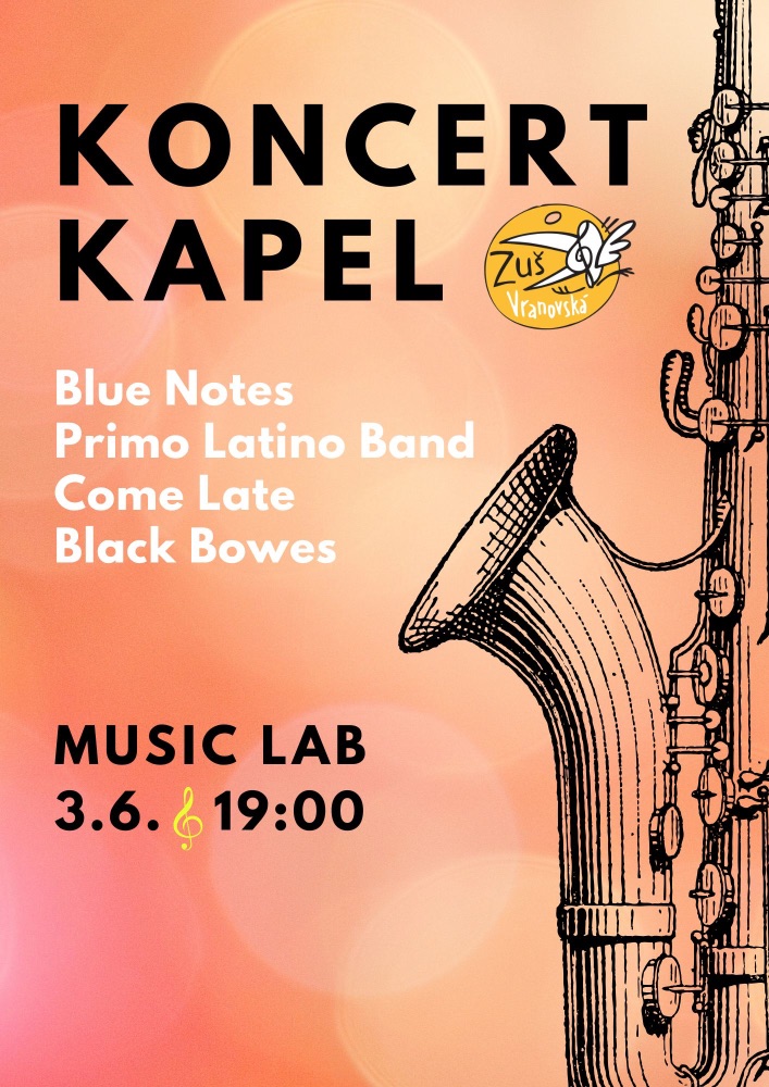 Koncert kapel v Music LAB 