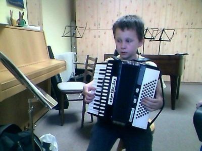 Hra na akordeon